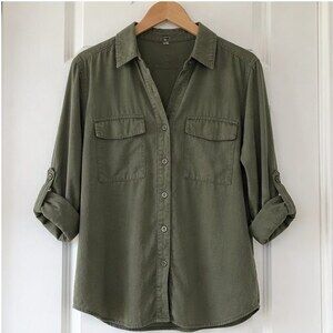 Camel Puff Sleeve Top